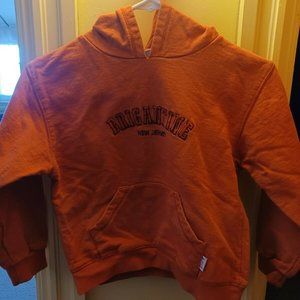 Brigantine NJ Kids L Hoodie Orange
